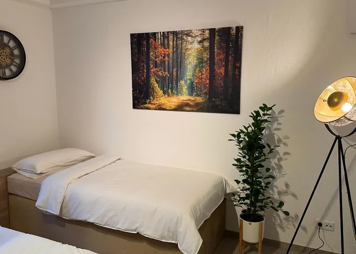 Moderne Mit Waldflair Und Kaffeegenuss 公寓 *