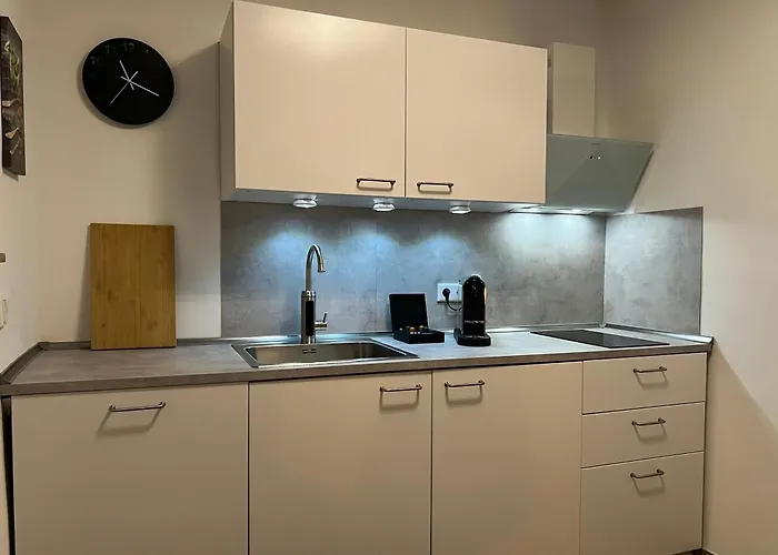 Moderne Mit Waldflair Und Kaffeegenuss Apartmán